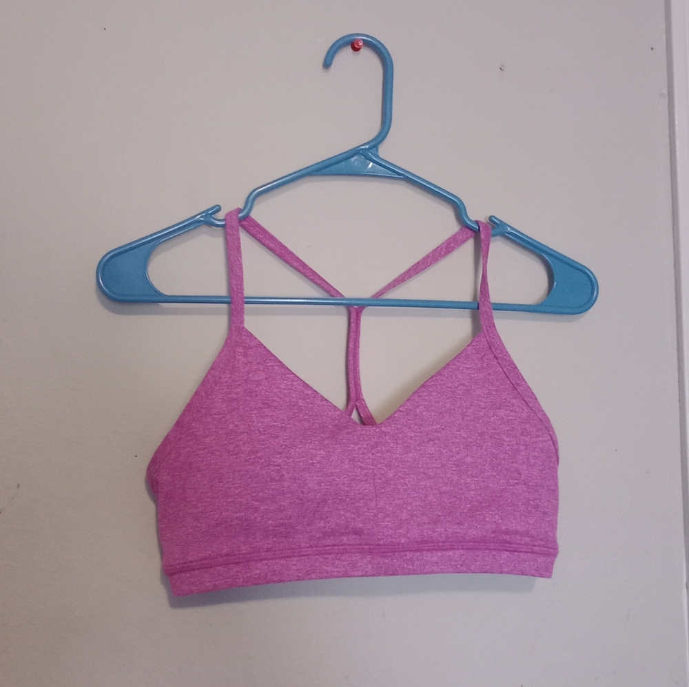 Fleo Pink Reinette Sports Bra Size L
